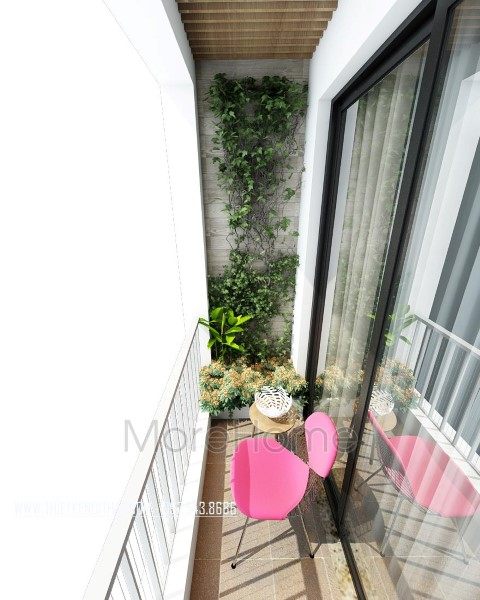 Thiết kế ban công căn hộ Park Hill Premium